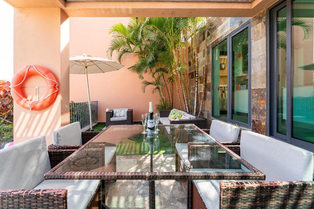 Villa Mit Pool Los Lagos 16 Salobre  Luaran gambar