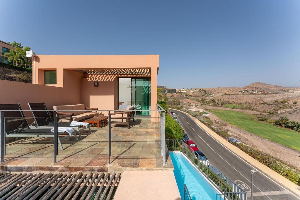 Villa Mit Pool Los Lagos 16 Salobre  Luaran gambar