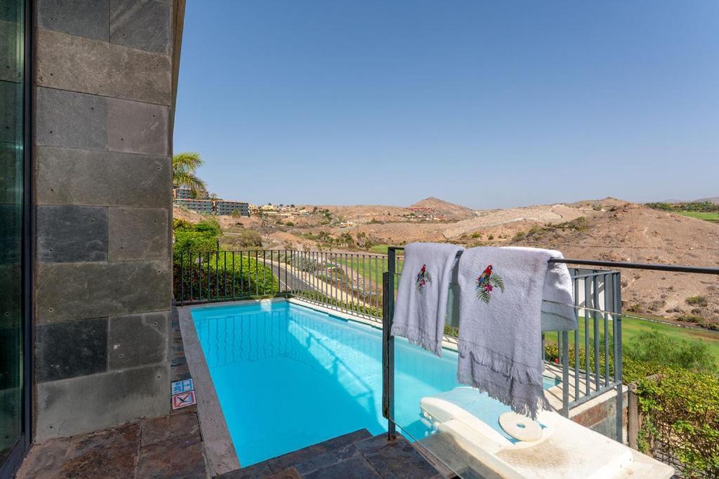 Villa Mit Pool Los Lagos 16 Salobre  Luaran gambar