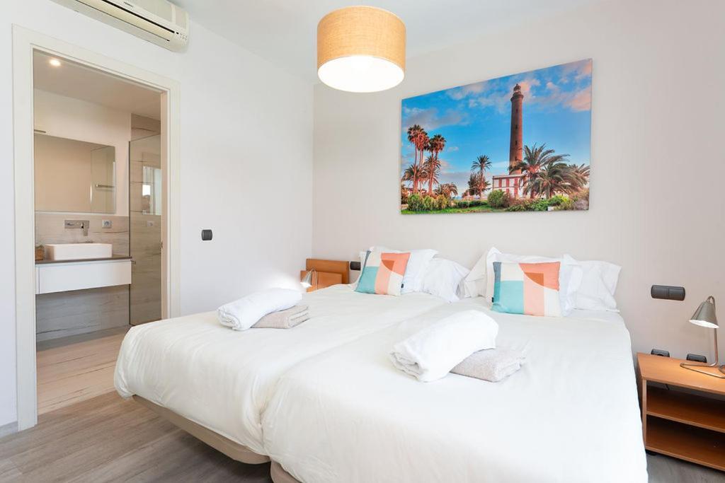Villa Mit Pool Los Lagos 16 Salobre  Luaran gambar