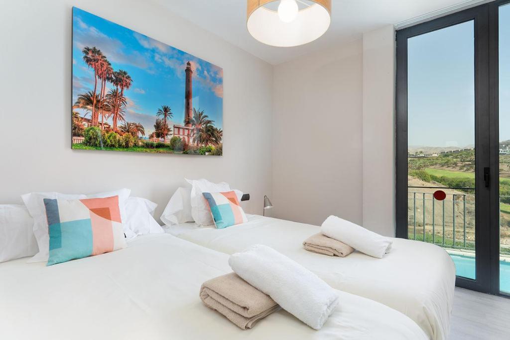 Villa Mit Pool Los Lagos 16 Salobre  Luaran gambar